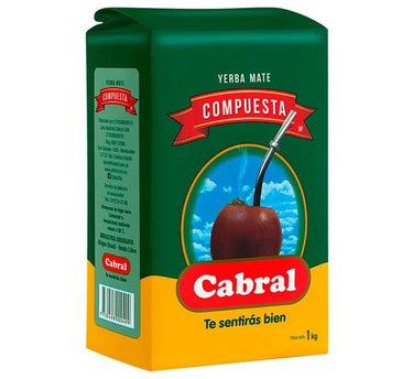 Yerba Mate CABRAL Compuesta 1Kg - Tienda Universo